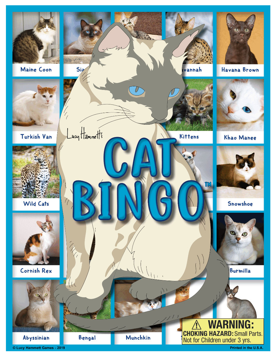 Cat Bingo – Lucy Hammett Games