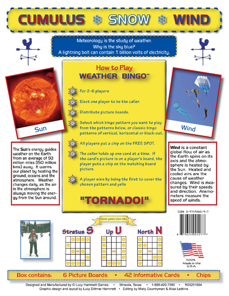 Weather Bingo