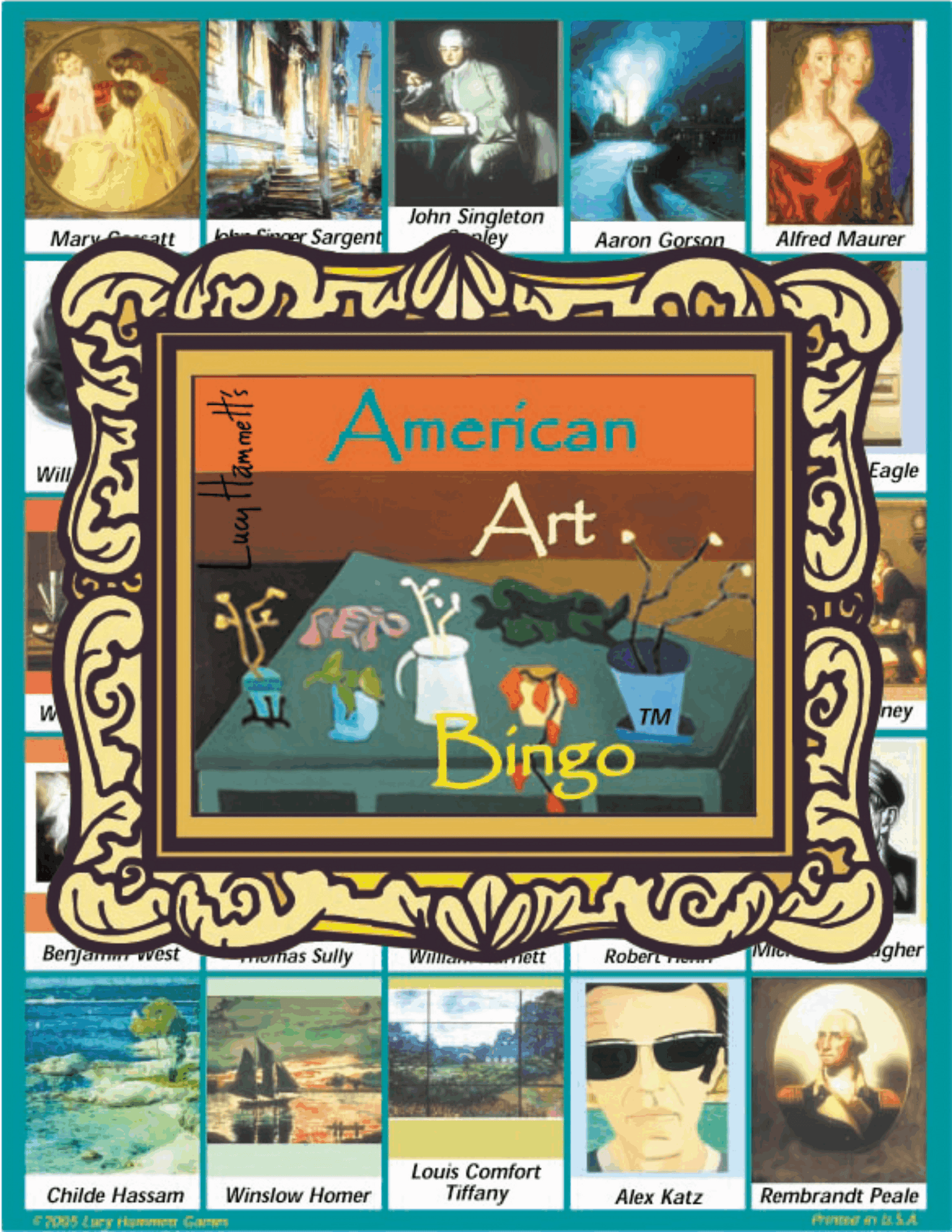 American Art Bingo
