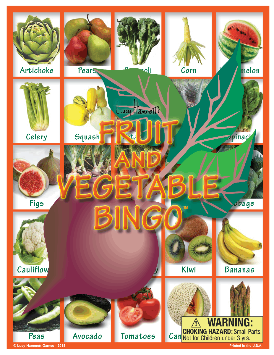 Fruit & Vegetable Bingo